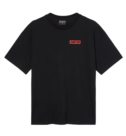 Capita 2025 Indoor T-Shirt - Black - Switch Skate & Snow