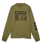 Capita 2025 Mental Long Sleeve T-Shirt - Olive - Switch Skate & Snow