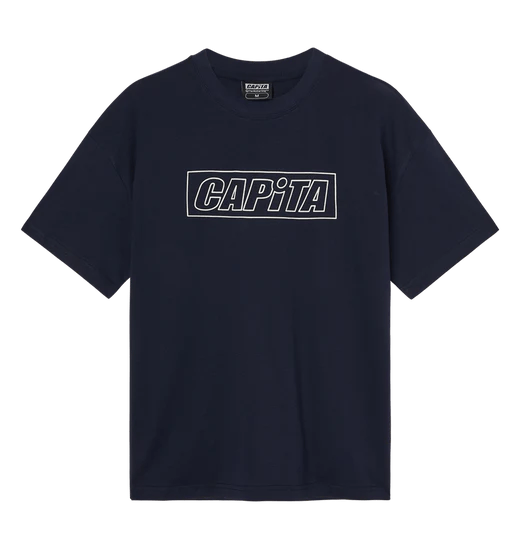 Capita 2025 Outline T-Shirt - Navy - Switch Skate & Snow