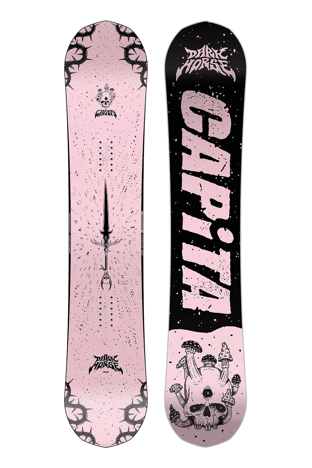 Capita 2027 Dark Horse Snowboard - 152cm - Switch Skate & Snow