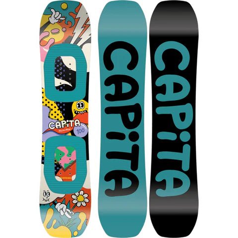 Capita 2027 Kids Mico Mini Snowboard - 100cm - Switch Skate & Snow