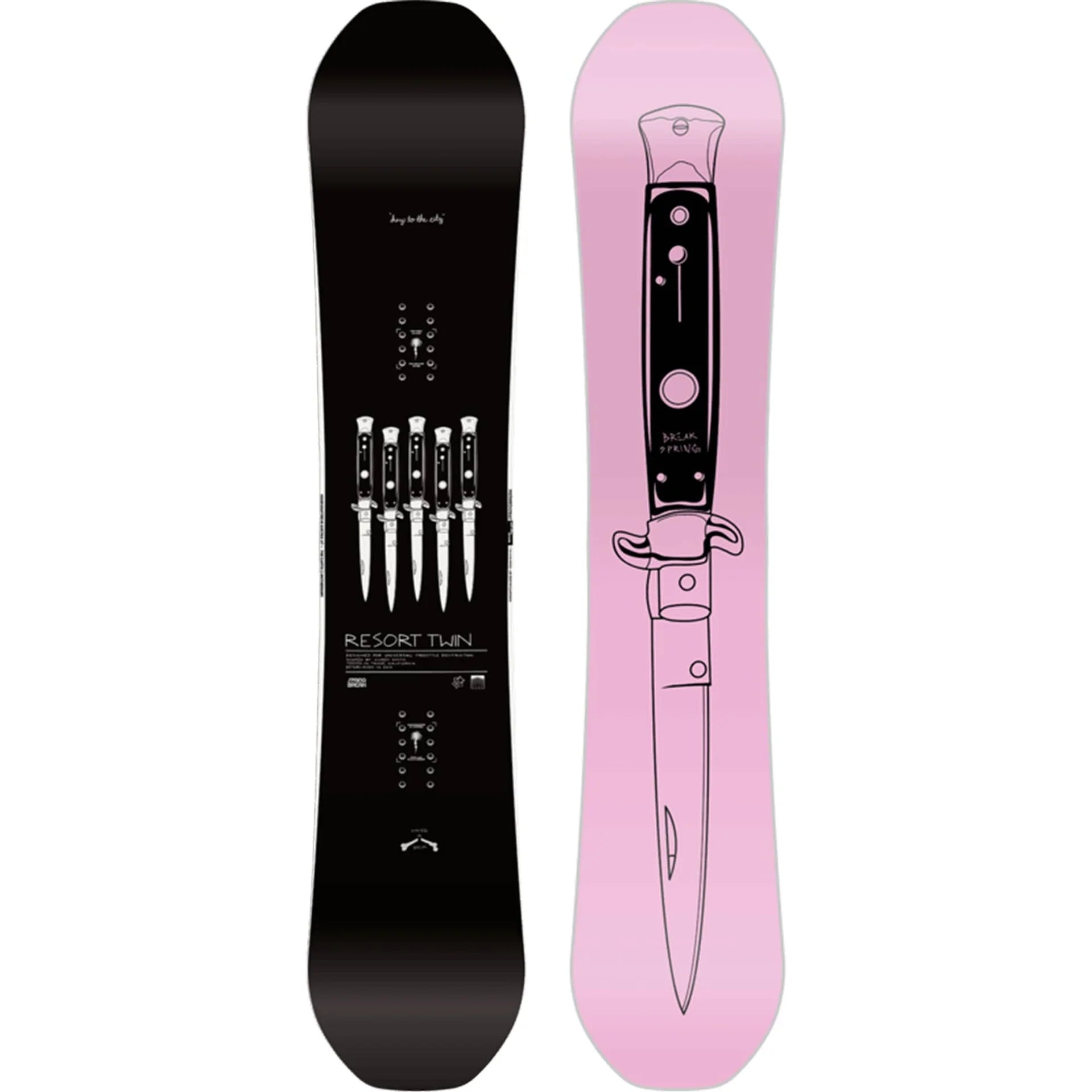 Capita 2027 SB Resort Twin Wide Snowboard - 158W - Switch Skate & Snow