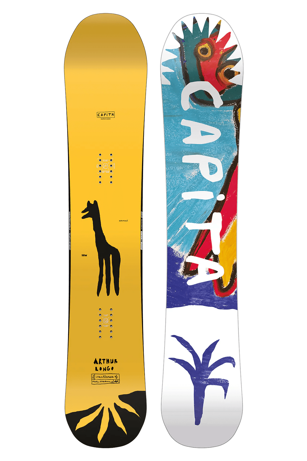 Capita Aeronaut Snowboard 2026 - 158W - Switch Skate & Snow