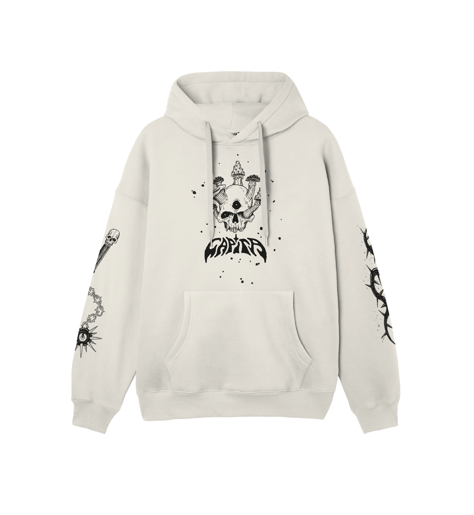 Capita Dark Horse Hoodie 2027 - Off White - Switch Skate & Snow