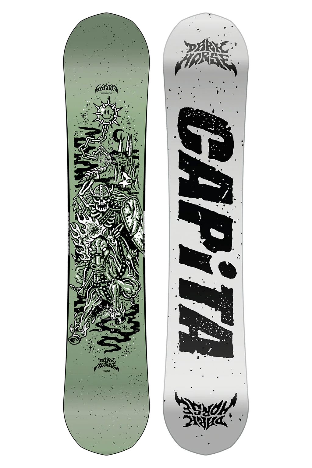 Capita Dark Horse Snowboard 2026 - 158cm - Switch Skate & Snow