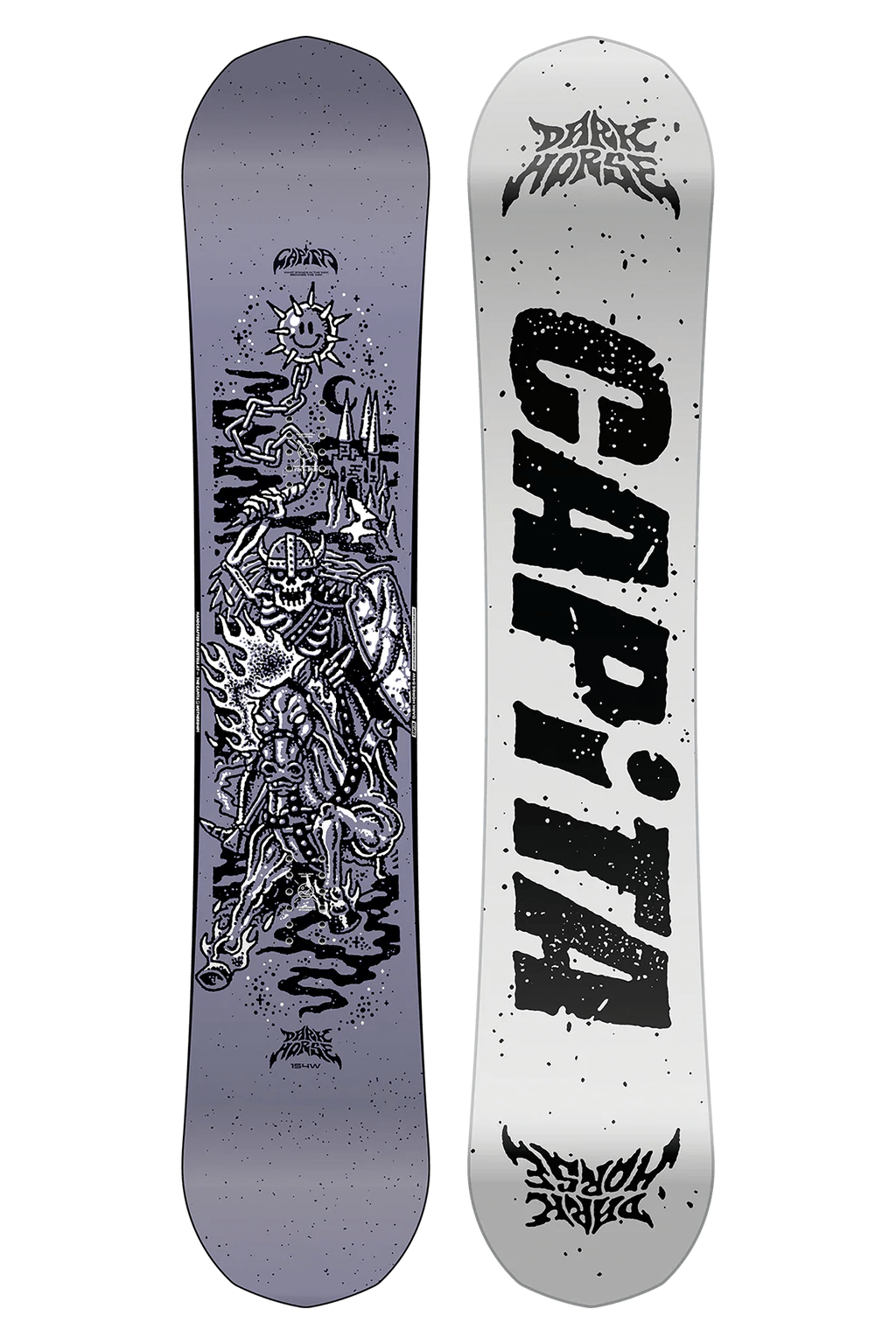 Capita Dark Horse Wide Snowboard 2026 - 160W - Switch Skate & Snow