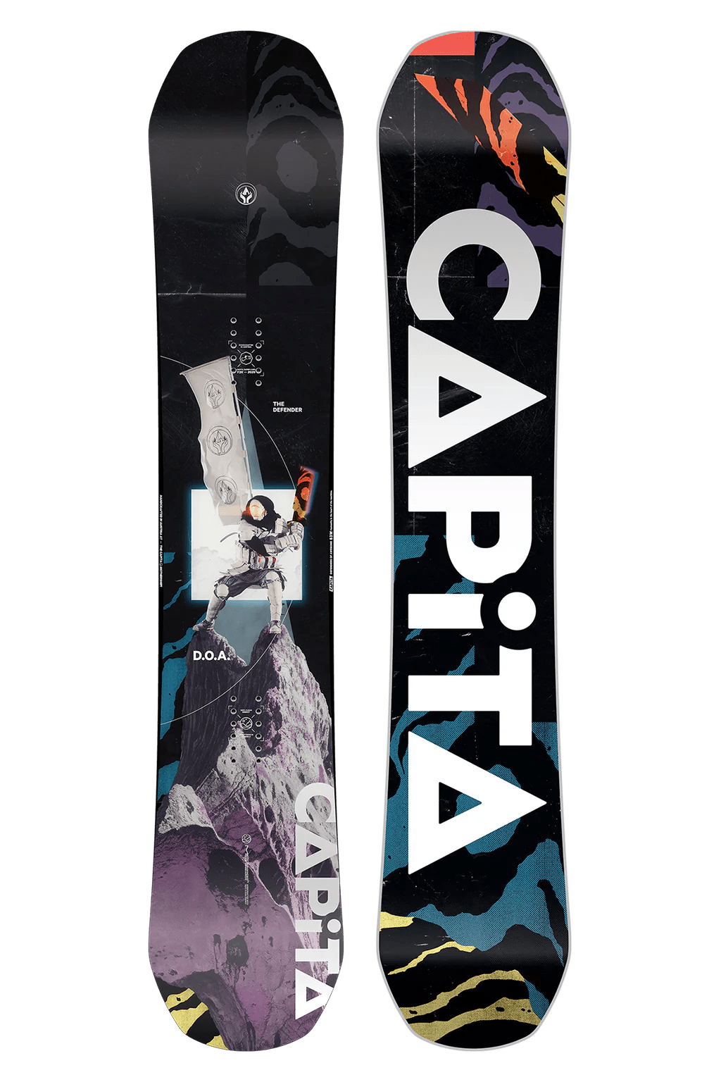 Capita DOA Wide Snowboard 2026 - 163W - Switch Skate & Snow