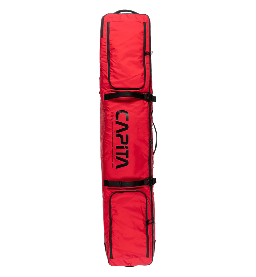 Capita Explorer Wheeled Snowboard Bag - Red - 165cm - Switch Skate & Snow