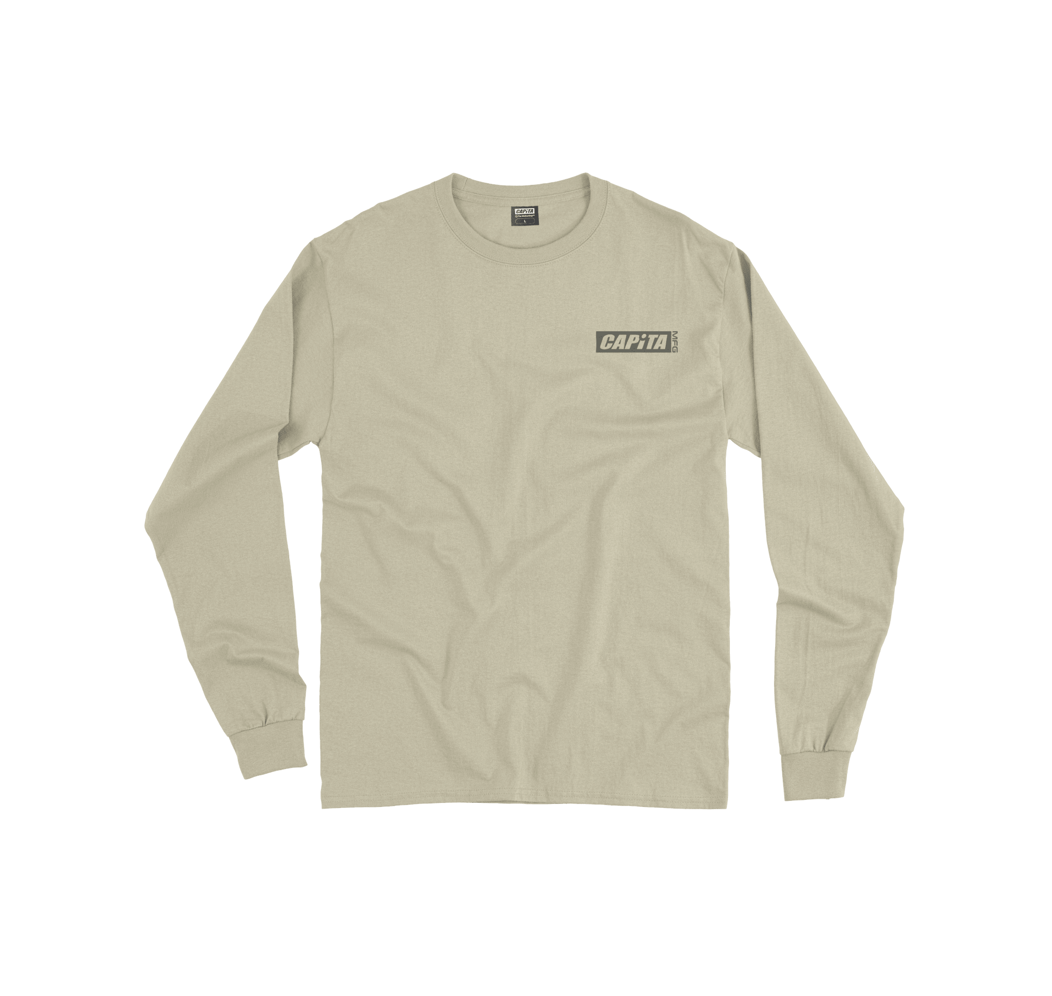 Capita Indoor Longsleeve T-Shirt 2027 - Khaki - Switch Skate & Snow