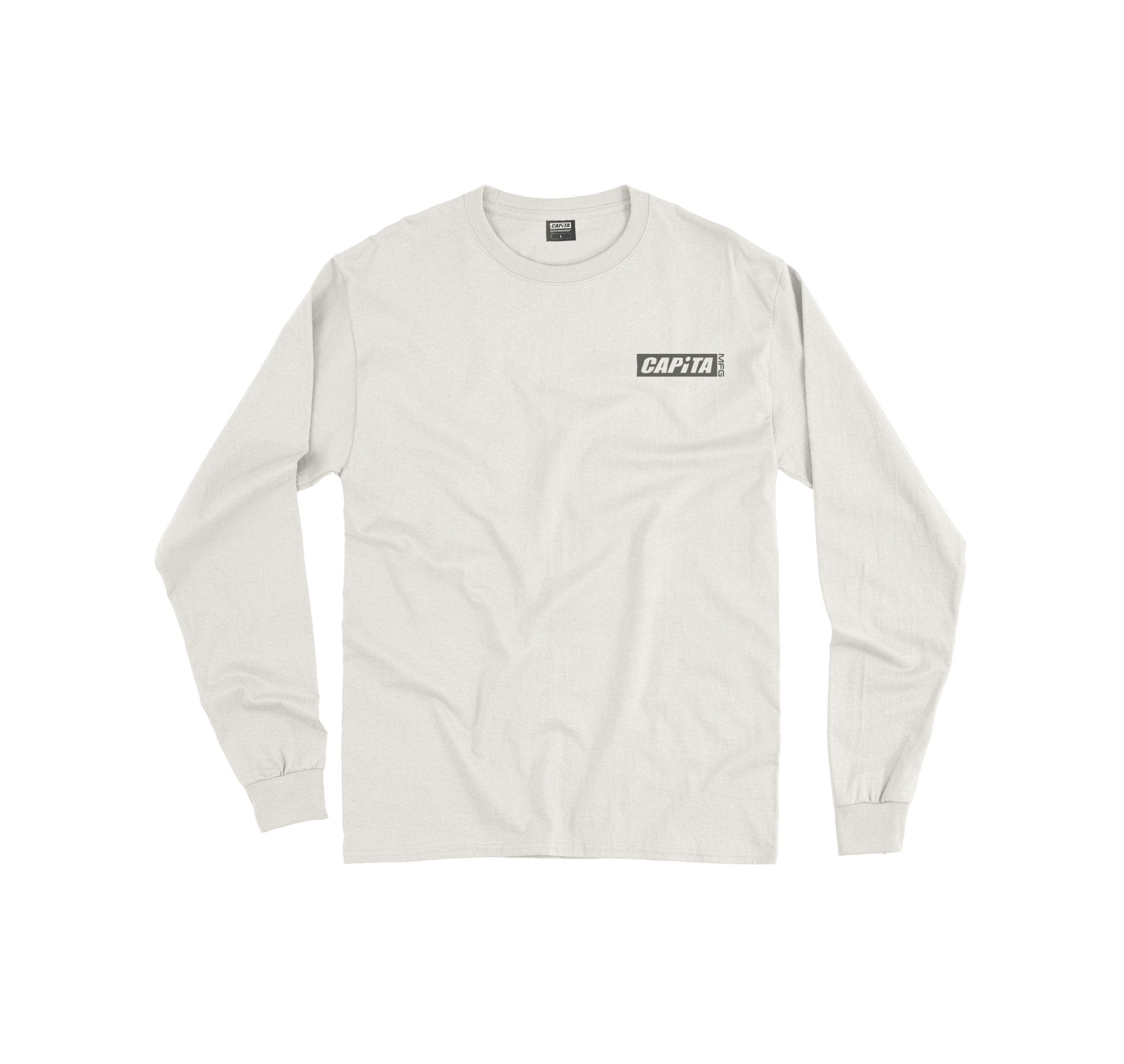 Capita Indoor Longsleeve T-Shirt 2027 - Off White - Switch Skate & Snow