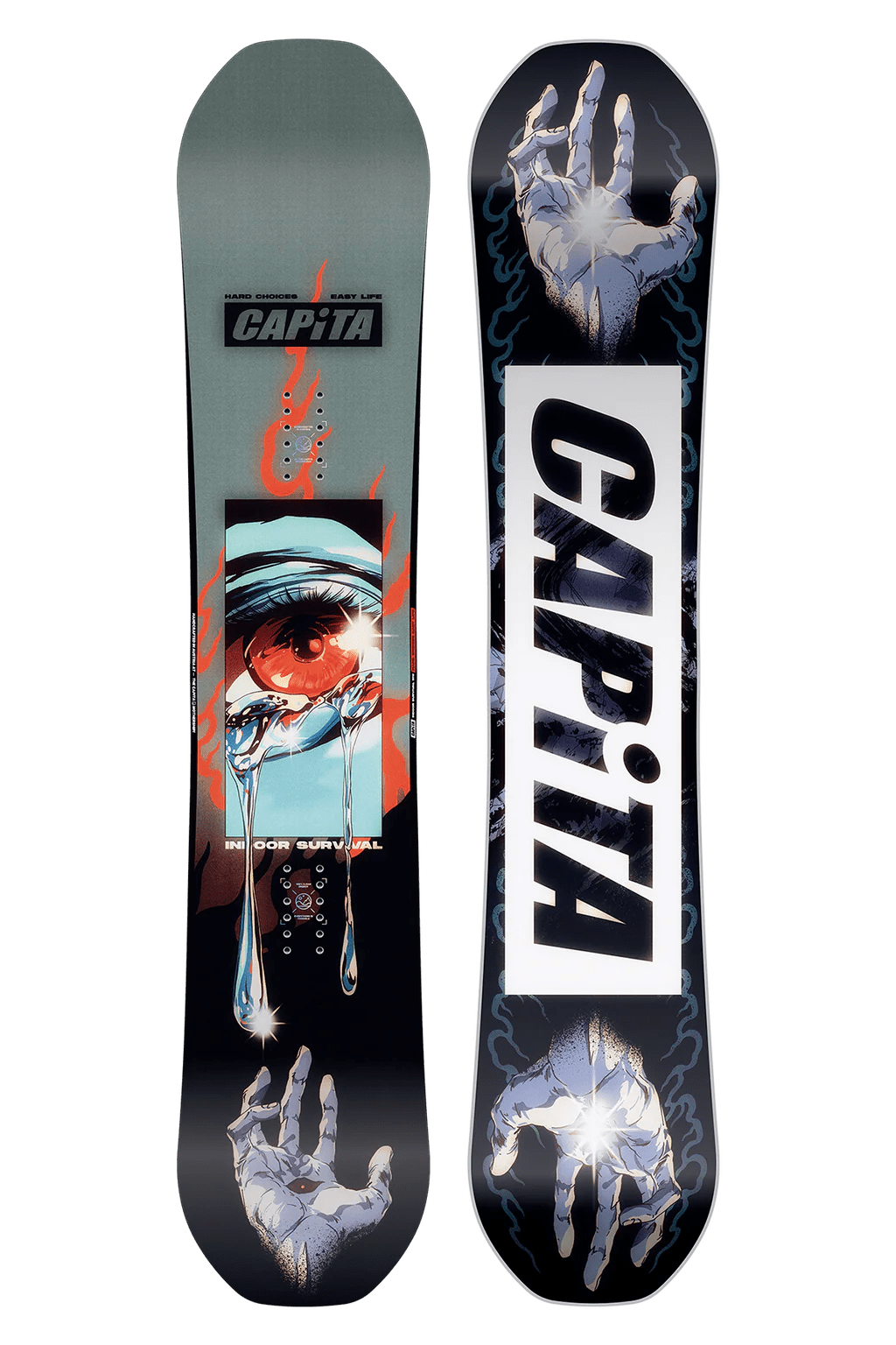Capita Indoor Survival Wide Snowboard 2026 - 158W - Switch Skate & Snow