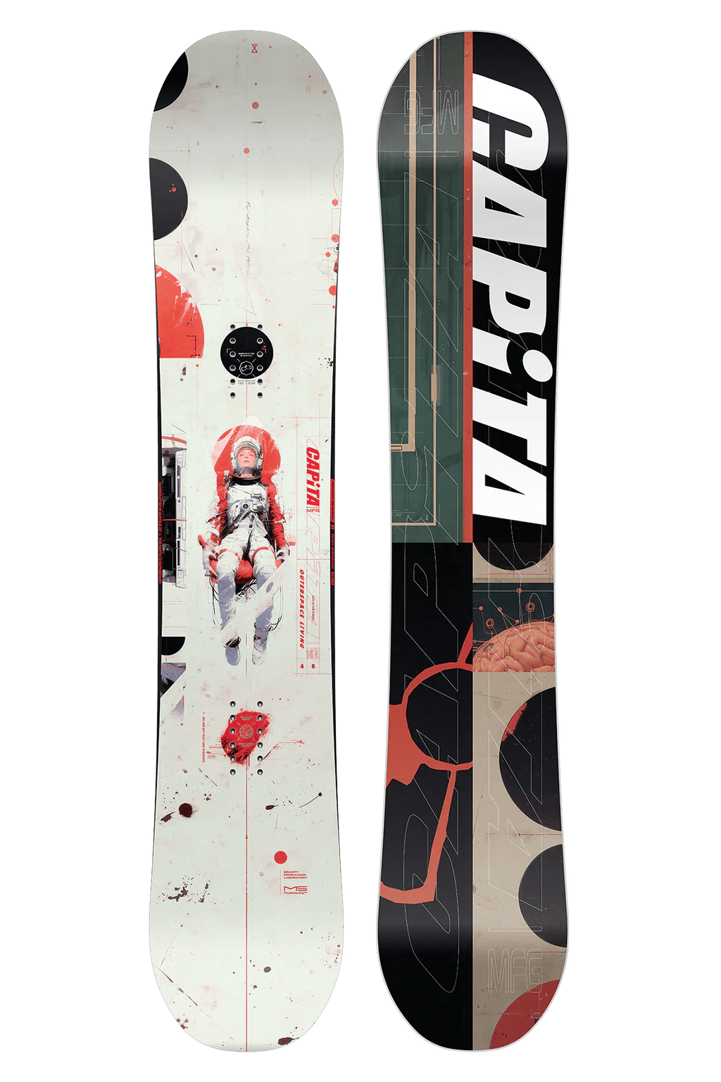 Capita Outerspace Living Snowboard 2026 - 158cm - Switch Skate & Snow