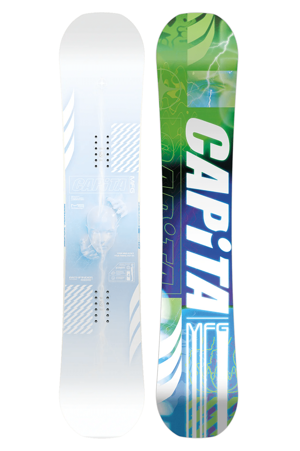 Capita Pathfinder Reverse Snowboard 2025 - 151cm - Switch Skate & Snow