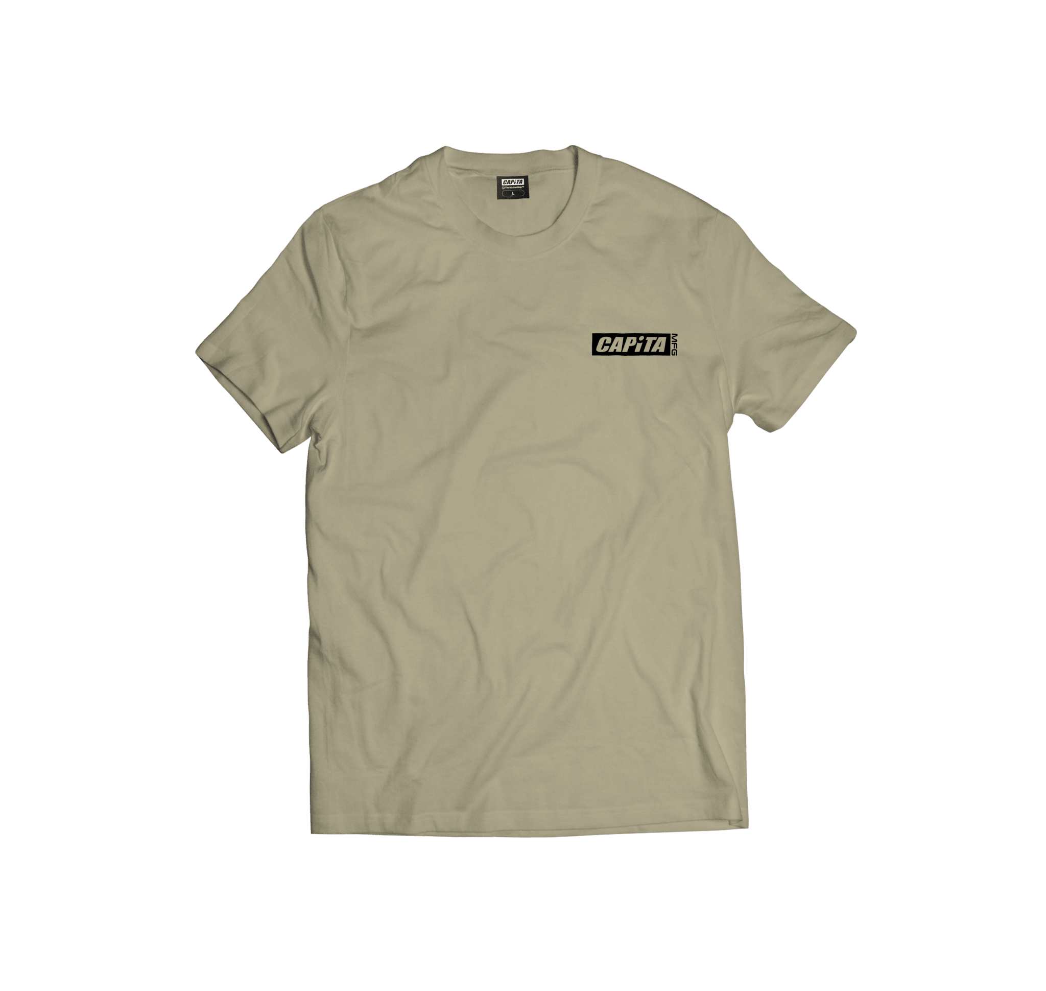 Capita Skull T-Shirt 2027 - Khaki - Switch Skate & Snow