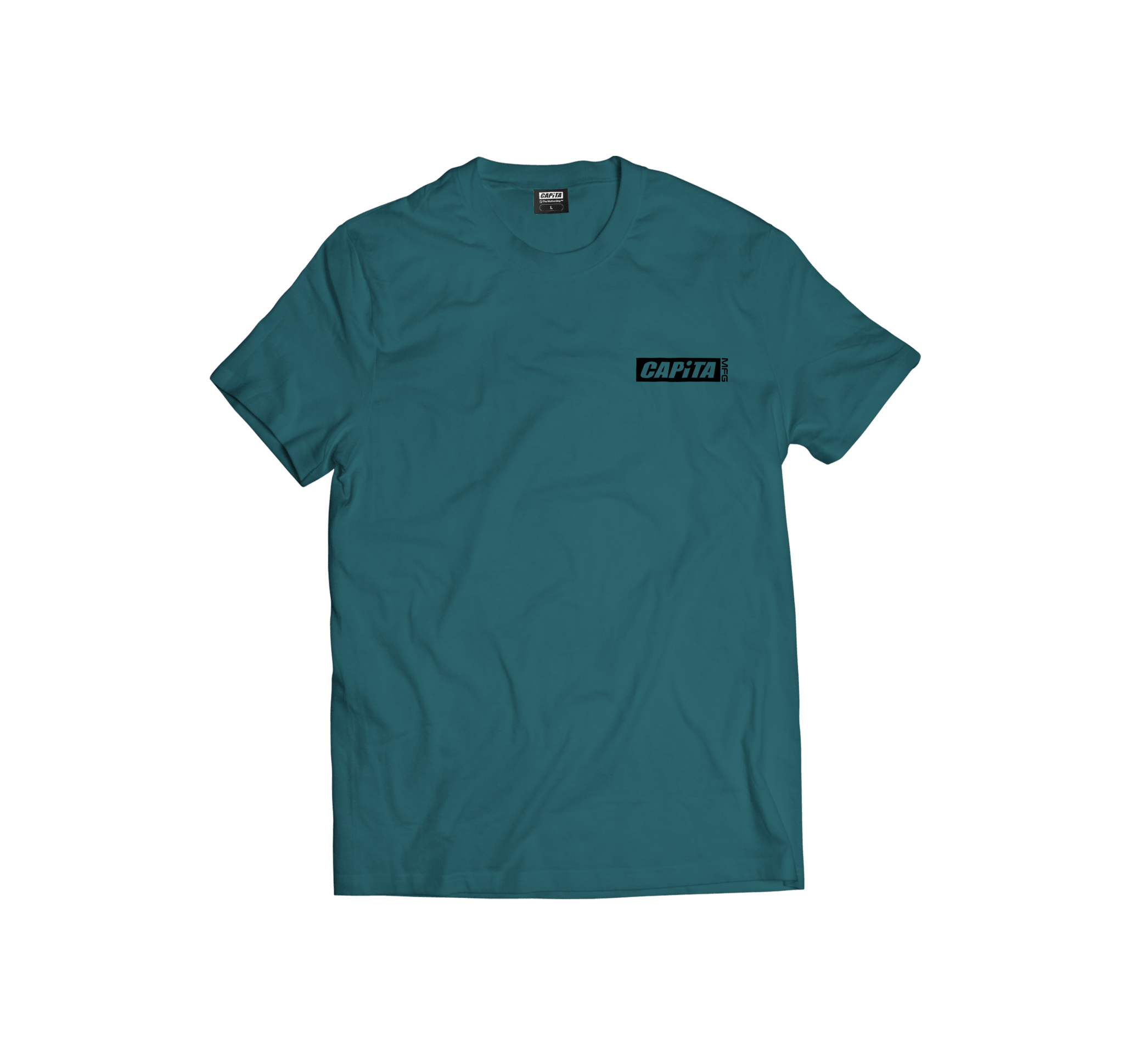 Capita Skull T-Shirt 2027 - Teal - Switch Skate & Snow