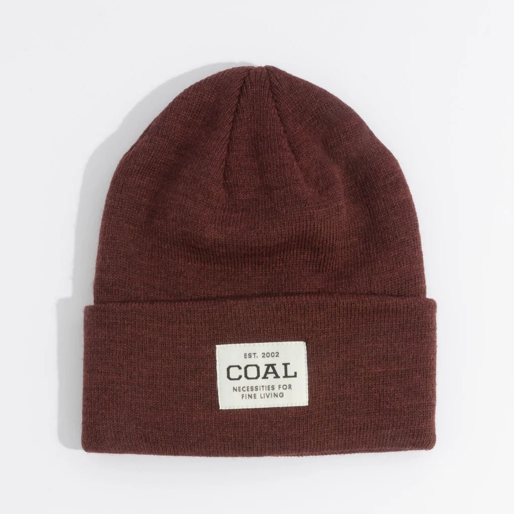 Coal 2026 Uniform Beanie - Burgundy - Switch Skate & Snow