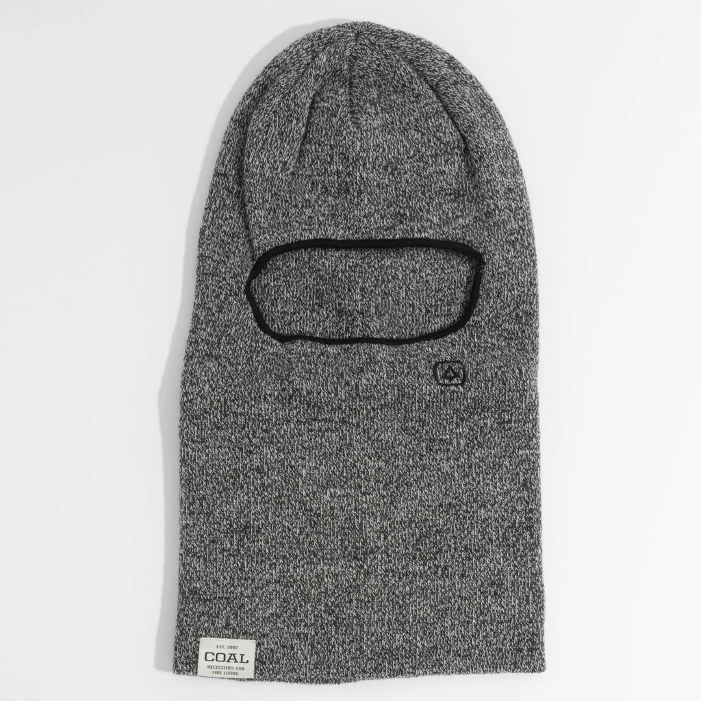 Coal 2026 Uniform Clava Facemask - Black Marl - Switch Skate & Snow