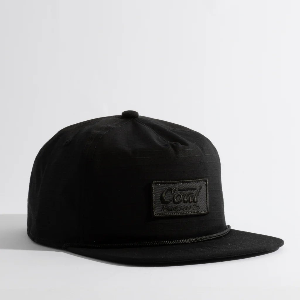Coal Atlas Vintage Ripstop Hat - Black - Switch Skate & Snow