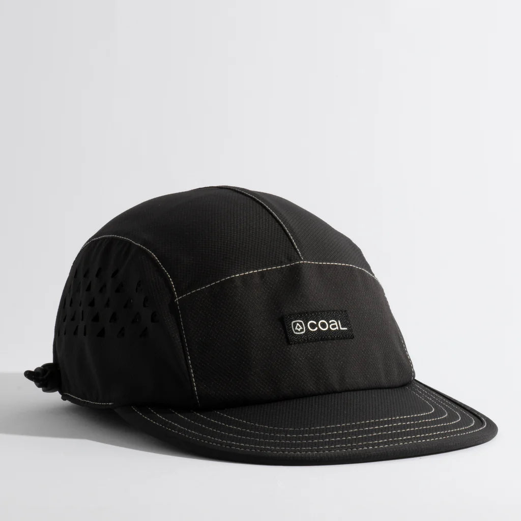 Coal Provo UPF Tech 5 - Panel Hat - Black/Bone - Switch Skate & Snow