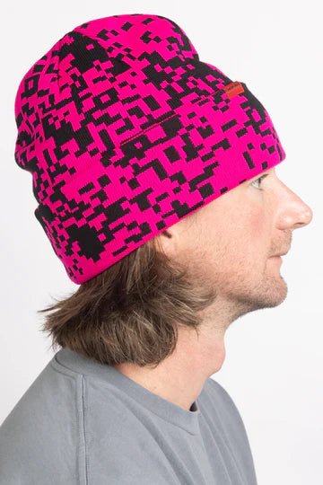 Corduroy 2025 Pixels Beanie - Black - Switch Skate & Snow
