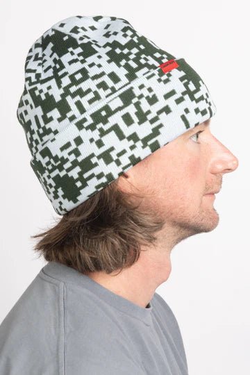 Corduroy 2025 Pixels Beanie - Evergreen - Switch Skate & Snow