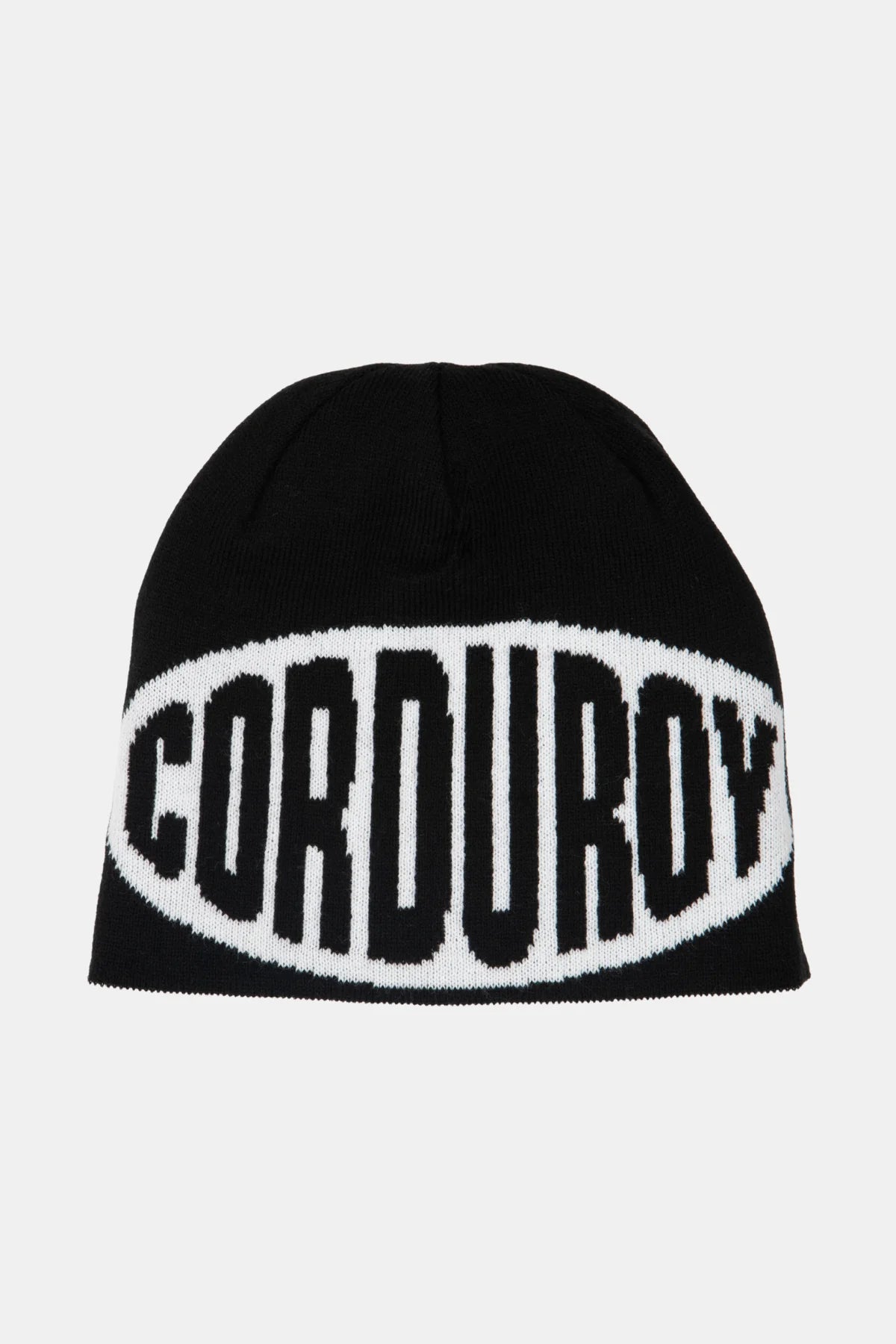 Corduroy 2026 No Regrets Reversible Skully Beanie - Black - Switch Skate & Snow