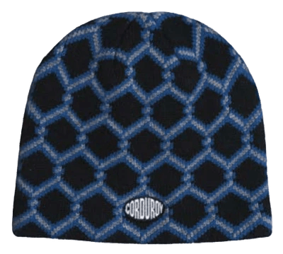 Corduroy 2027 Keep Out Skully Beanie - Black - Switch Skate & Snow