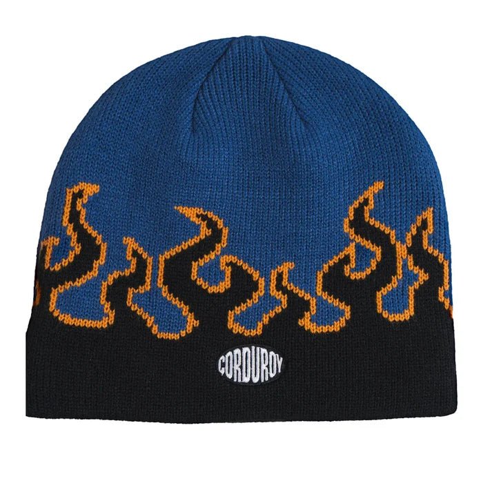 Corduroy 2027 LL Burn Skully Beanie - Very Blue - Switch Skate & Snow