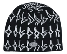 Corduroy 2027 Tracers Skully Beanie - Black - Switch Skate & Snow