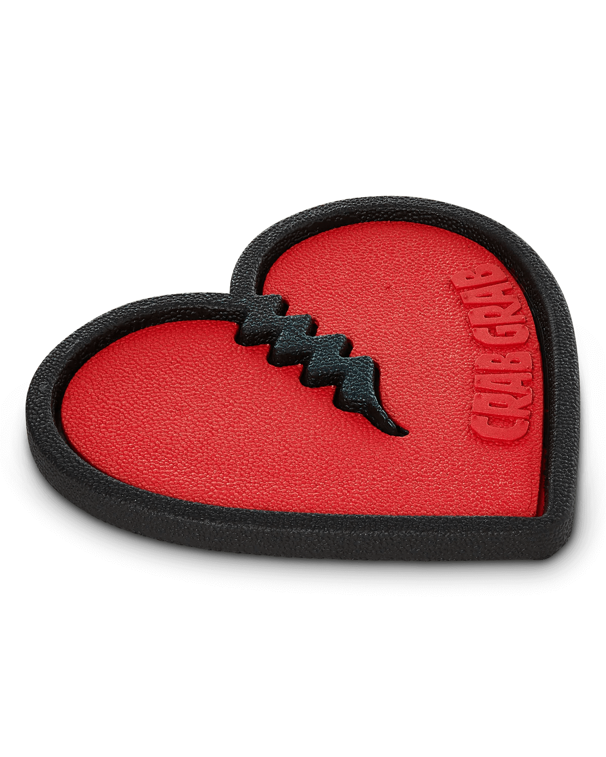 Crab Grab 2026 Mega Heart Stomp Pad - Black/Red - Switch Skate & Snow