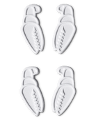 Crab Grab 2026 Mini Claws Stomp Pad - White - Switch Skate & Snow