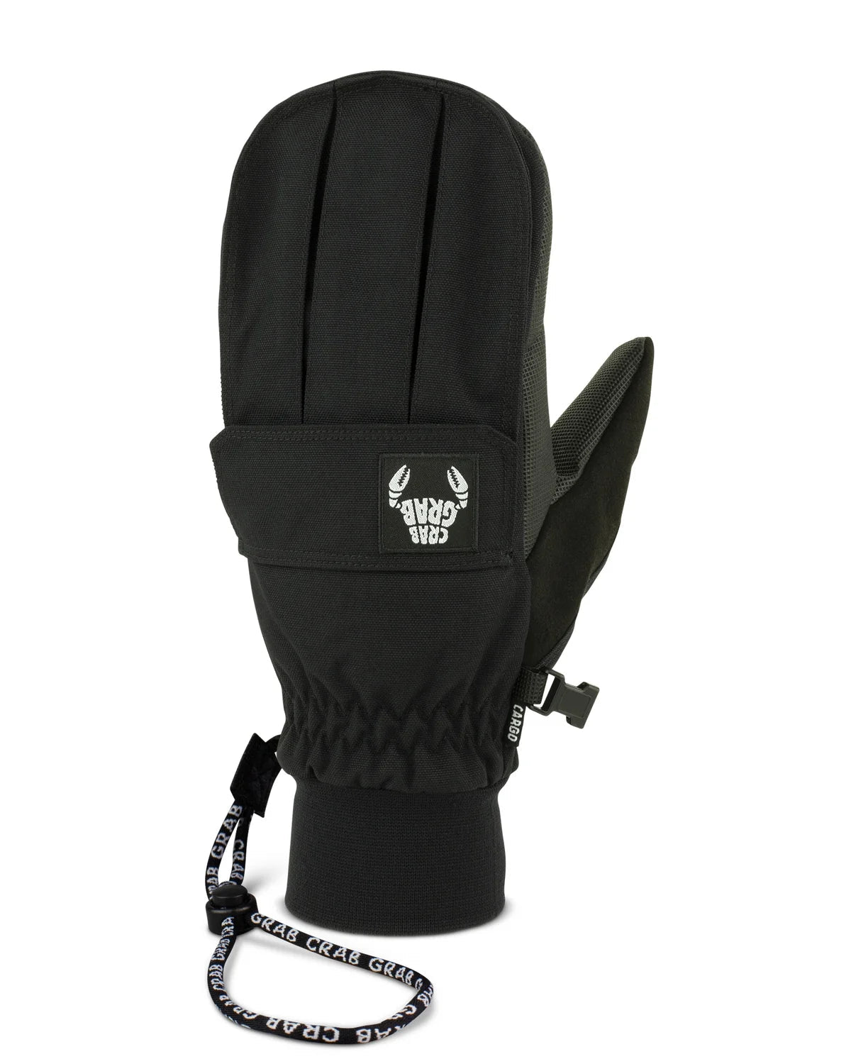 Crab Grab 2027 Cargo Mitt - True Black - Switch Skate & Snow