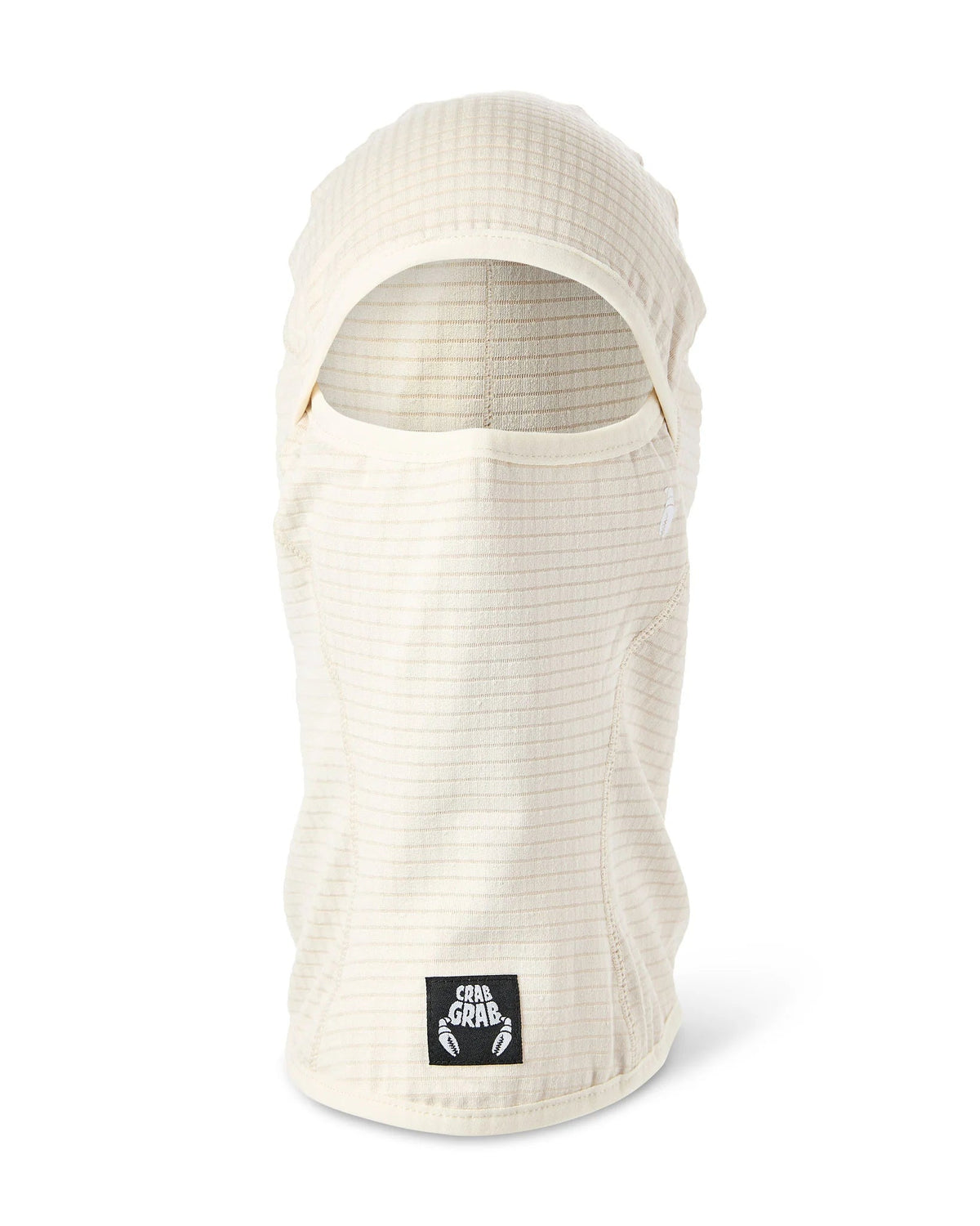 Crab Grab 2027 Clawva Waffle Fleece Mask - Oatmeal - Switch Skate & Snow