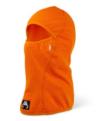 Crab Grab 2027 Clawva Waffle Fleece Mask - Orange - Switch Skate & Snow