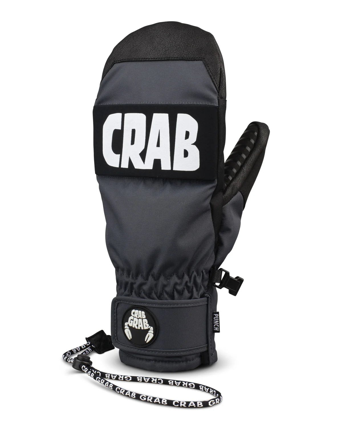 Crab Grab 2027 Punch Mitt - Washed Black - Switch Skate & Snow