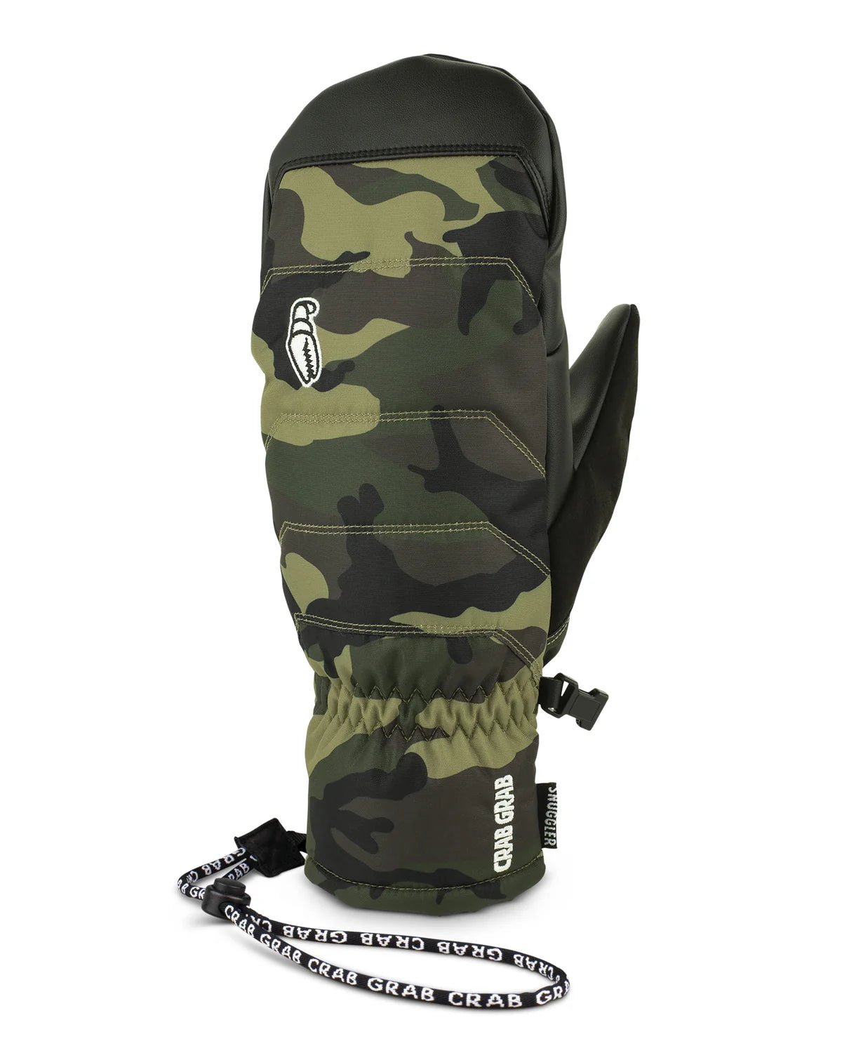 Crab Grab 2027 Snuggler Mitt - Woodland Camo - Switch Skate & Snow