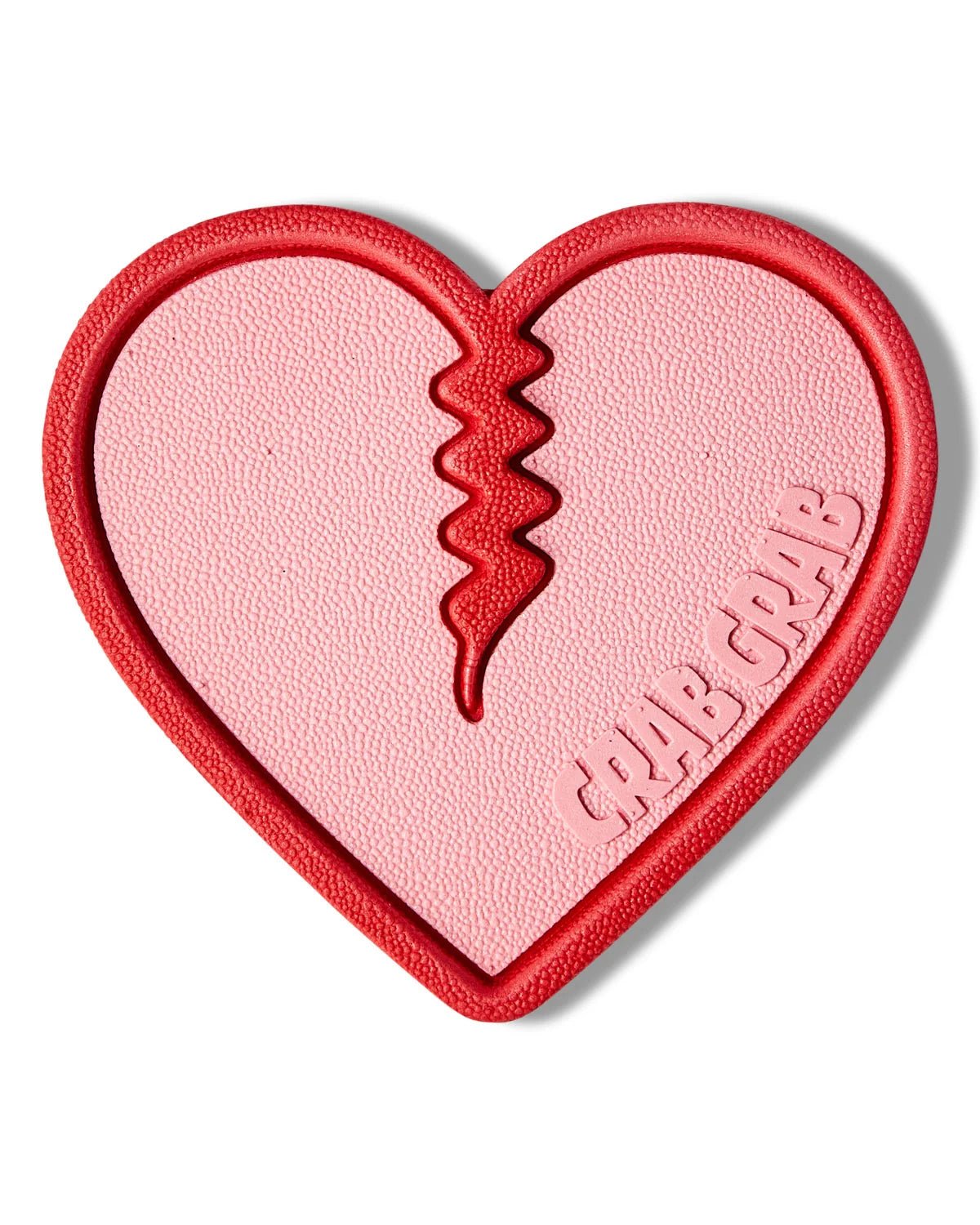 Crab Grab Mega Heart Stomp Pad 2027 - Bubblegum - Switch Skate & Snow