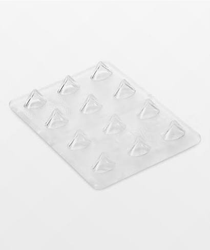 Crab Grab Mini Shark Teeth Stomp Pad 2027 - Clear - Switch Skate & Snow