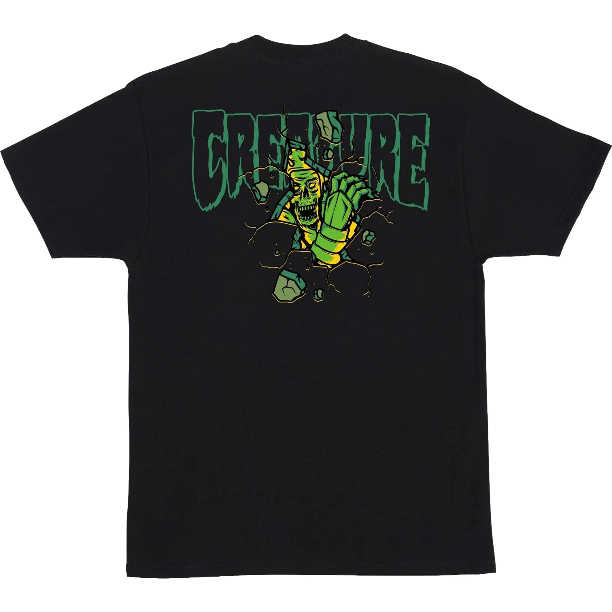 Creature Breaker Logo Outline T-Shirt - Black - Switch Skate & Snow