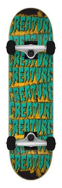 Creature Logo Spill Mini Complete Deck - 7.75 - Switch Skate & Snow
