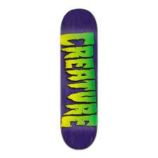 Creature Logo Stumps Deck - 8.25 * Assorted Stains* - Switch Skate & Snow