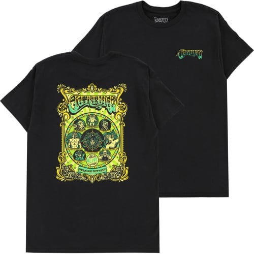 Creature Sideshow Logo T-Shirt - Black - Switch Skate & Snow