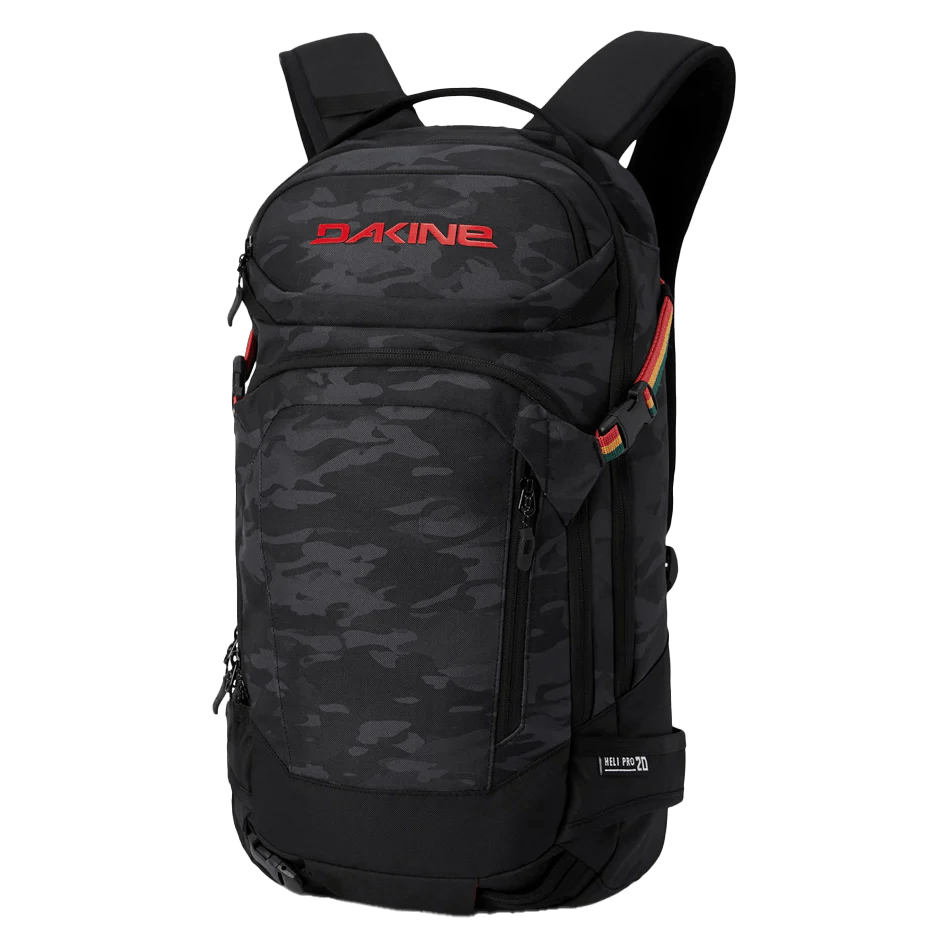 Dakine 2025 Heli Pro 20L Backpack - Vintage Black Camo - Switch Skate & Snow