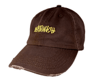 Deathwish Manny Dad Cap Hat - Brown/Yellow - Switch Skate & Snow