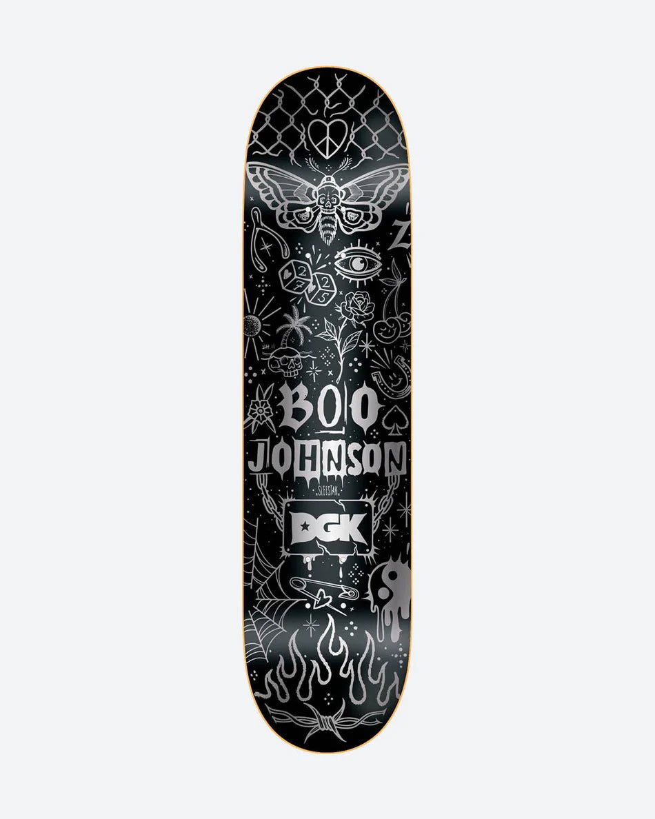 DGK Boo Tattoos Deck - 8.25 - Switch Skate & Snow