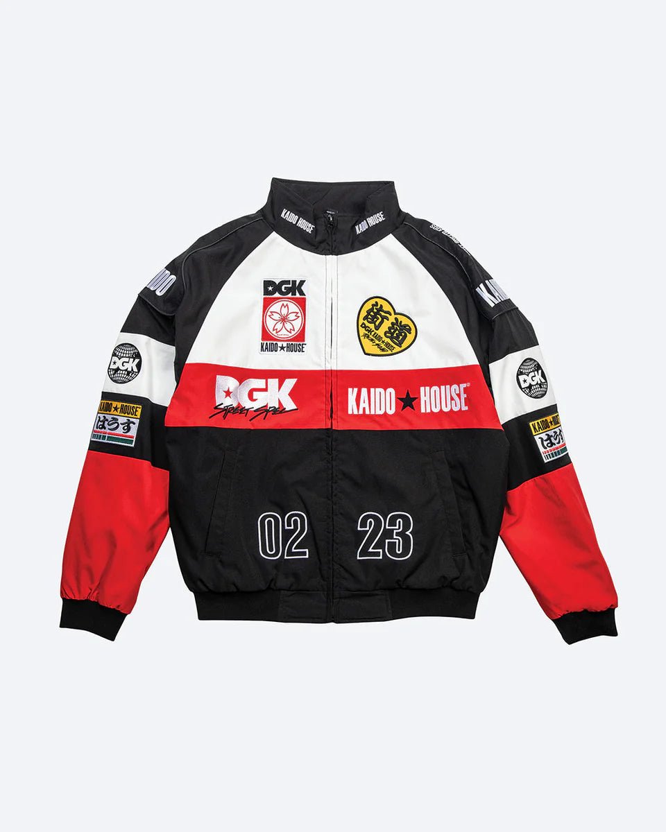 DGK Kaido House Camber Racing Jacket - Multi - Switch Skate & Snow