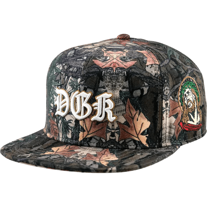 DGK Save Us Snapback Hat - Camo - Switch Skate & Snow