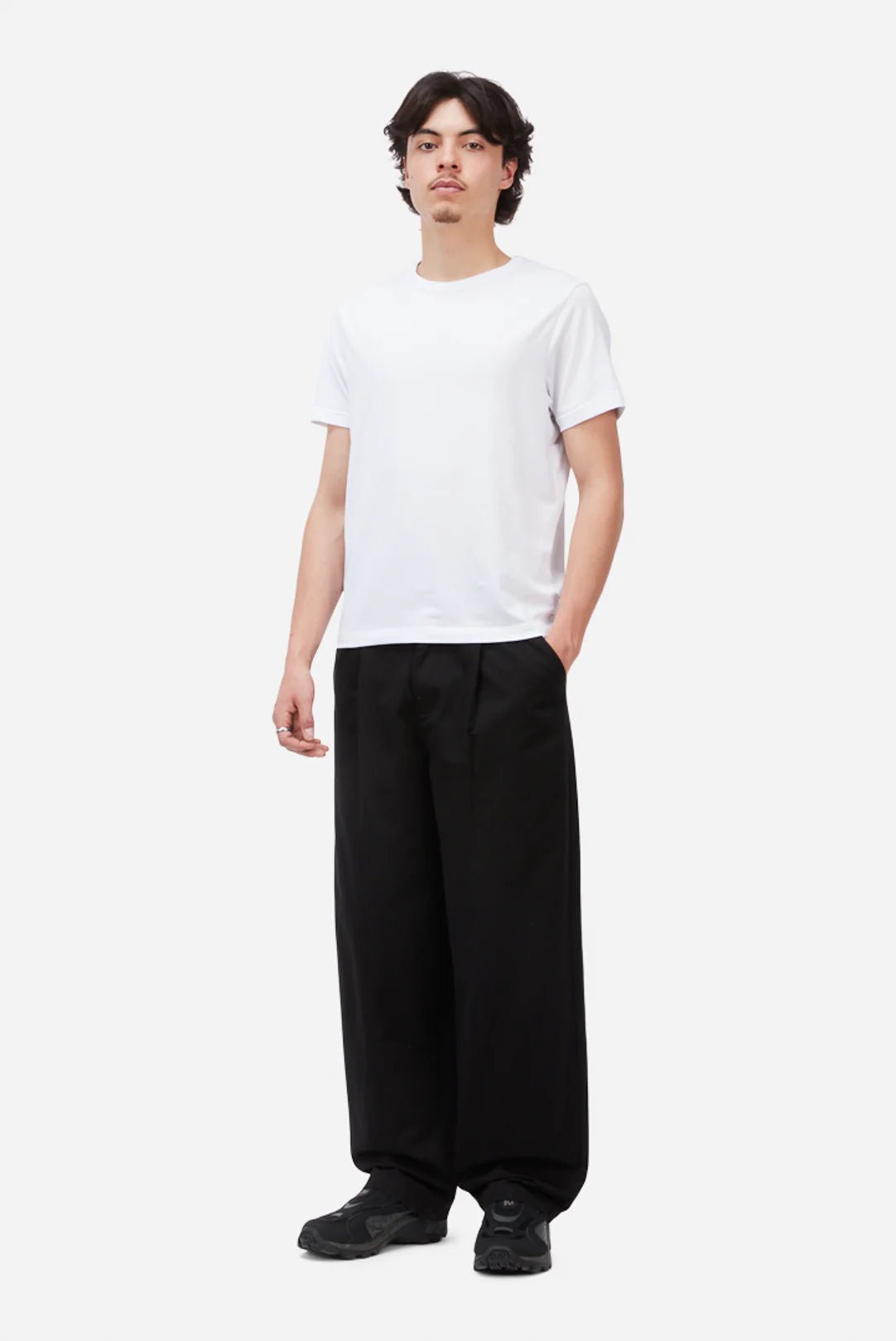 Dime Baggy Chino Pants - Black - Switch Skate & Snow