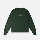 Dime Classic Big Logo Longsleeve T-Shirt - Mountain Green - Switch Skate & Snow