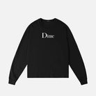 Dime Classic Big Logo Longsleeve T-Shirt - Pirate Black - Switch Skate & Snow